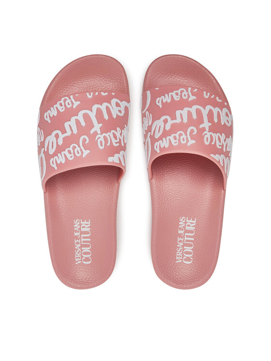 Versace Jeans Couture Шльопанці Versace Jeans Couture 78VA3SQ1 Рожевий