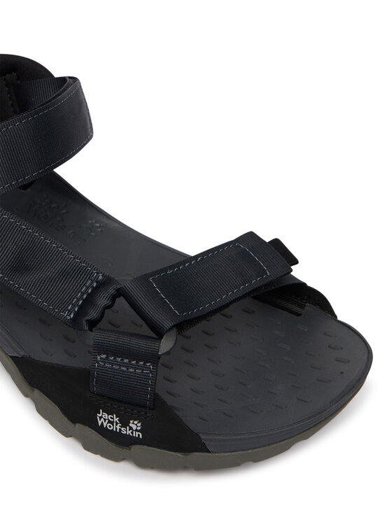 Jack Wolfskin Босоніжки Jack Wolfskin Ridge A65590 Чорний
