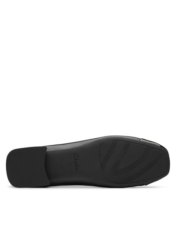 Clarks Baleriny Clarks Ubree15 Poppy 26181322 Czarny
