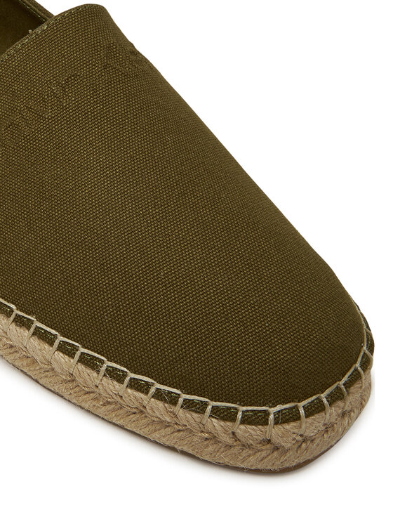 Calvin Klein Espadryle Calvin Klein Espadrille Cv Logo HM0HM01808 Khaki