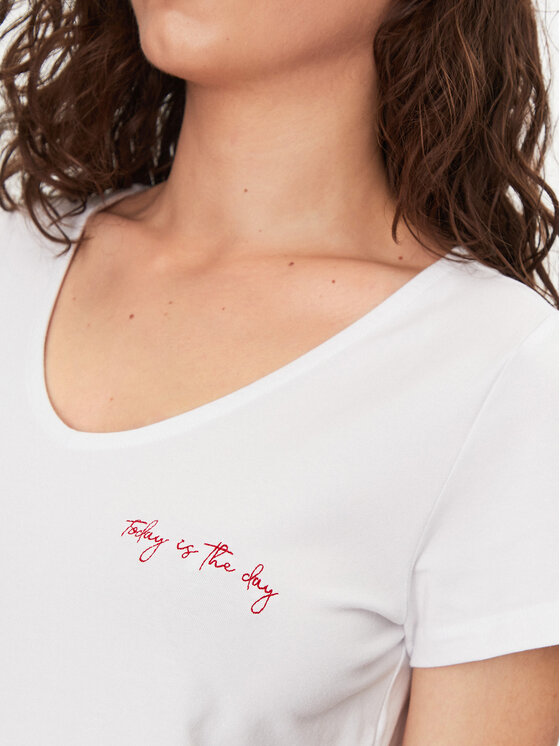 Pieces Pieces Футболка Silly 17156926 Білий Regular Fit