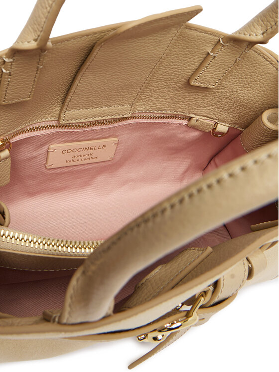 Coccinelle Сумка Coccinelle TLB Coccinellesabine Suede Bi E1 TLB 18 02 01 Бежевий