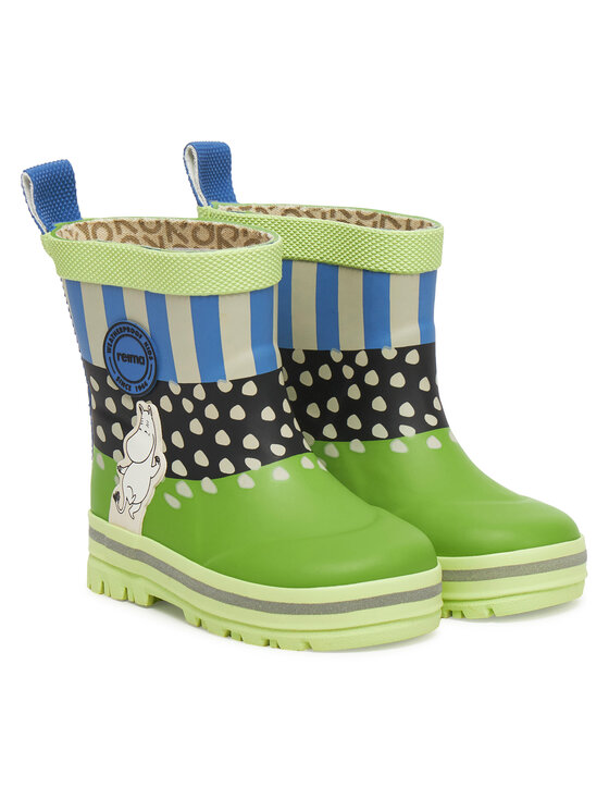 Reima Holínky Reima Magisk Moomin 5400001B Zelená