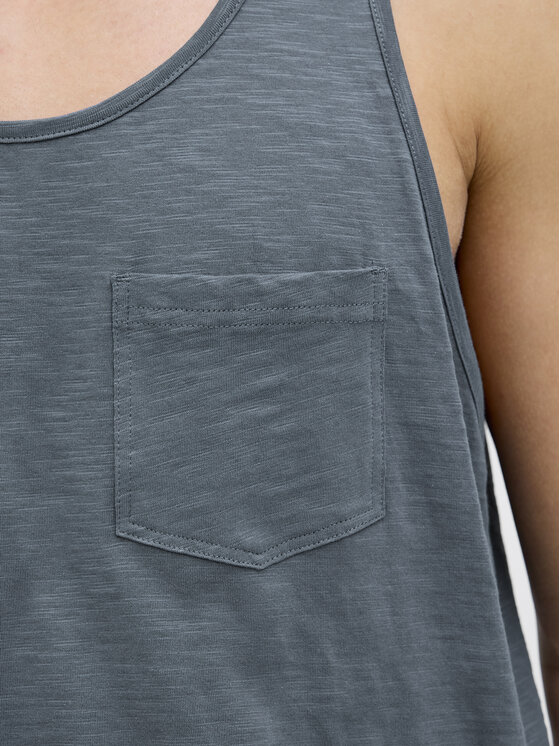 Jack & Jones Jack & Jones Майка Varenna 12273165 Сірий Regular Fit