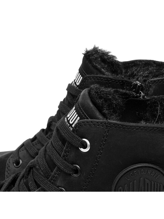 Palladium Trapper stila apavi Palladium Pampa Hi Zip Wl 05982-010-M Melns