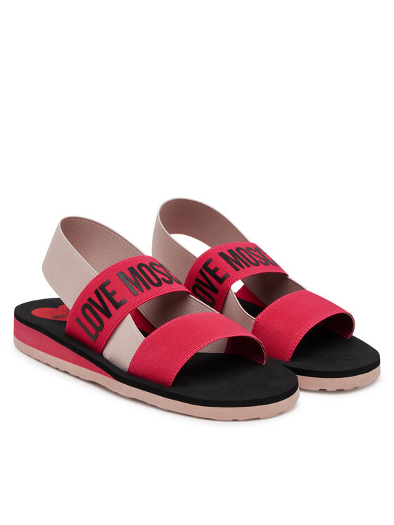 LOVE MOSCHINO Босоніжки LOVE MOSCHINO JA16033G0MJN460C Рожевий