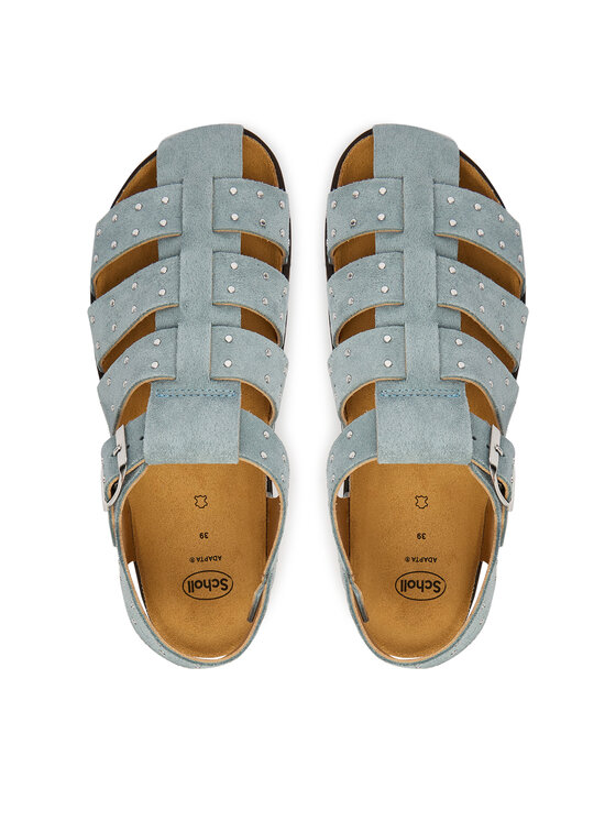 Scholl Босоніжки Scholl Beatriz Fisherman F00758 Голубий