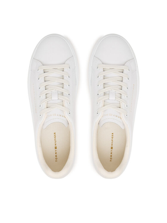 Tommy Hilfiger Сникърси Tommy Hilfiger Chic Cupsole FW0FW09107 Бял