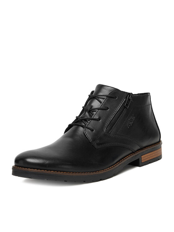 Rieker Šnurovacia obuv Rieker CEO-14609-00 Čierna