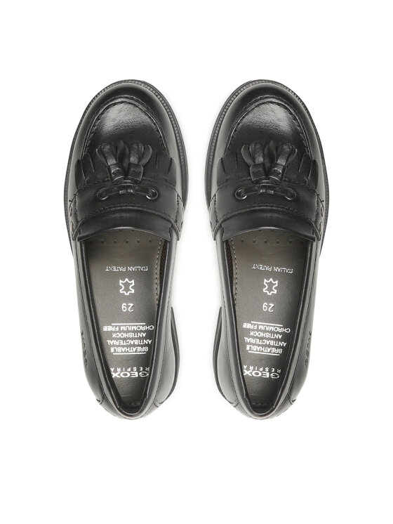 Geox Polobotky Geox J Agata A J4449A 00043 C9999 S Černá