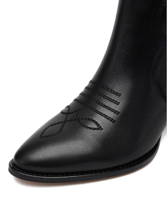Badura Stivali texani Badura EO-APRIL-25FW217 Nero