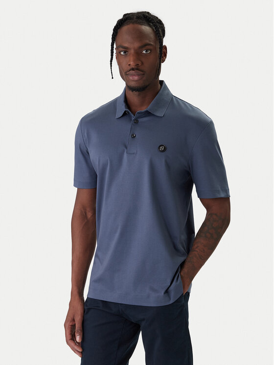 BOSS BOSS Polo marškinėliai C-Parris 01 50555829 Mėlyna Regular Fit
