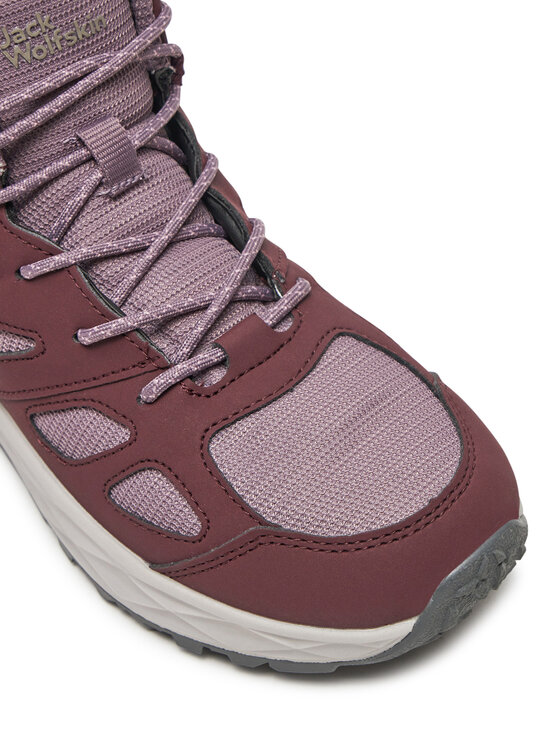 Jack Wolfskin Трекінгові черевики Jack Wolfskin Woodland 2 Texapore Mid K 4059831 Фіолетовий