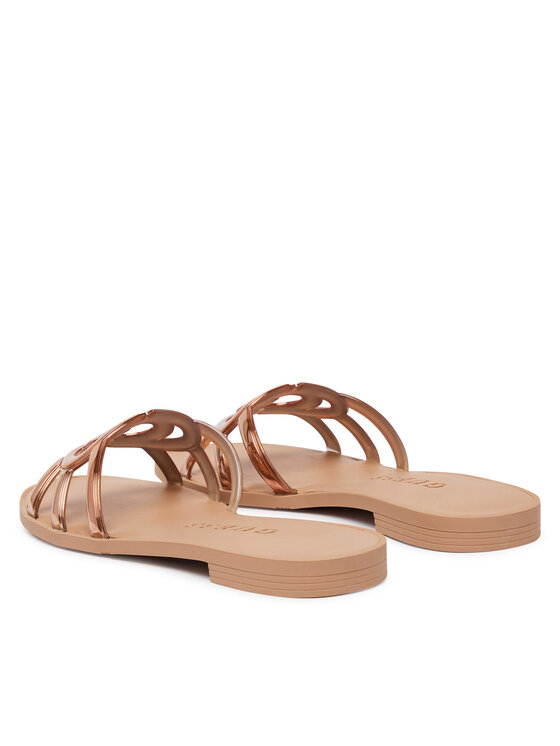 Guess Шльопанці Guess FLJHO2 ELE03 Мідний