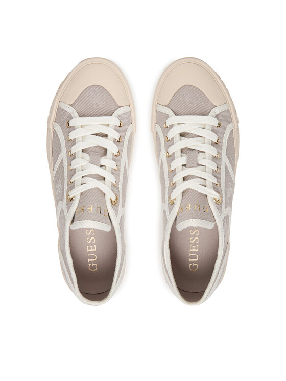 Guess Кеди Guess FLPISS FAL12 Бежевий
