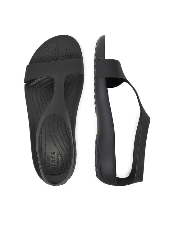 Crocs Basutės Crocs SERENA SANDAL 205469-060 Juoda