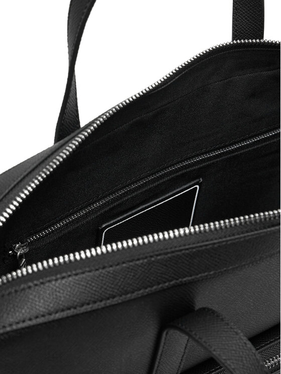 KARL LAGERFELD Portatīvā datora soma KARL LAGERFELD A1M30098 Melns