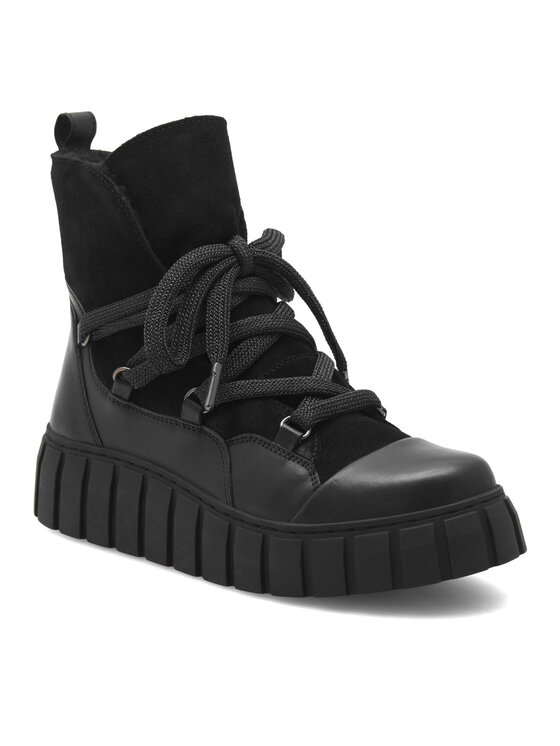 Sergio Bardi Členková obuv Sergio Bardi WI23-C1025-01SB Čierna