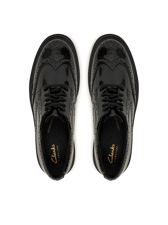 Clarks Туфлі Clarks Orinoco3 Derby 26183171 Чорний