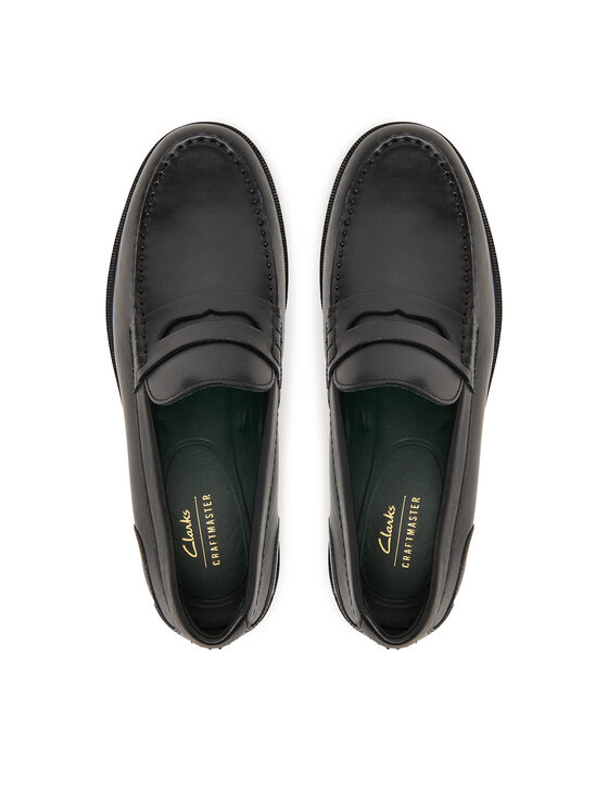 Clarks Loaferke Clarks Craft James Lo 26178569 Črna