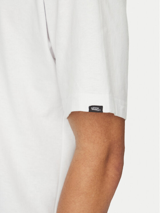 Vans Vans Marškinėliai Left Chest II VN000P1P Balta Loose Fit