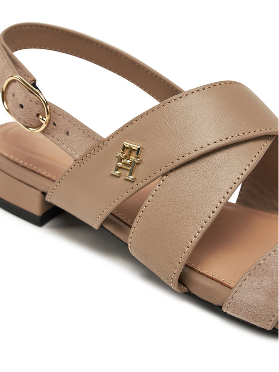 Tommy Hilfiger Sandály Tommy Hilfiger FW0FW08507 Béžová