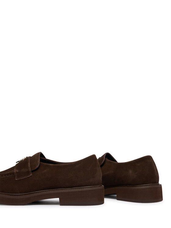 Patrizia Pepe Loafersy Patrizia Pepe PJ445.24 Brązowy ciemny