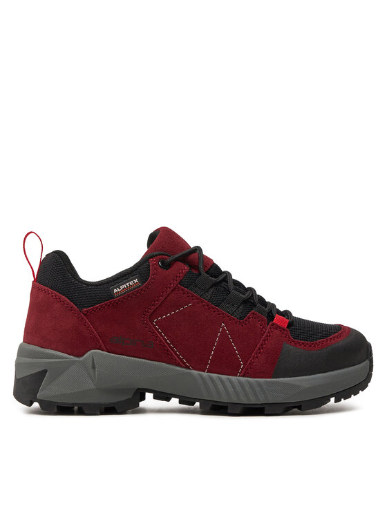 Alpina Trekking čevlji Alpina Tracker 627E-2 Bordo rdeča