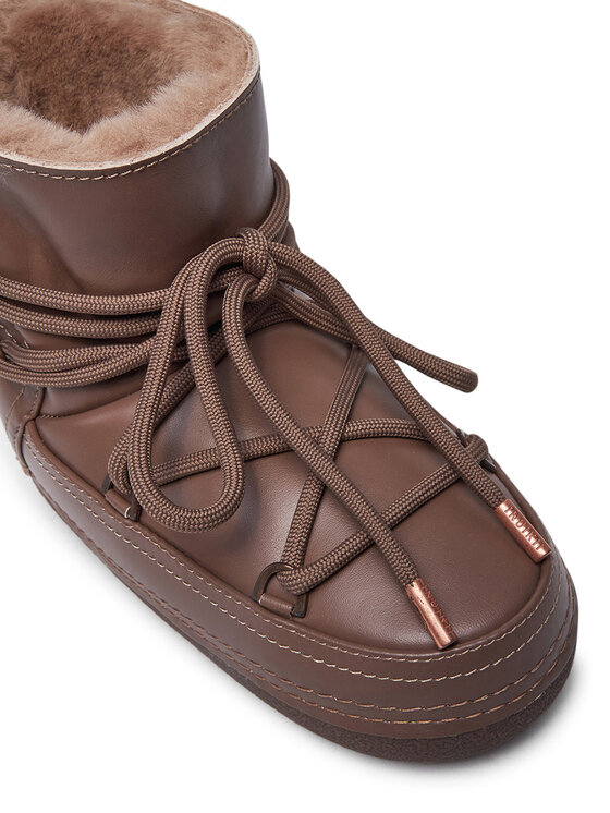 Inuikii Śniegowce Inuikii Full Leather 75101-087 Brązowy
