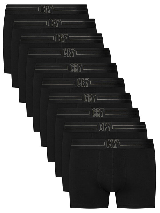 Cristiano Ronaldo CR7 Cristiano Ronaldo CR7 Conjunto de calzoncillos boxer 8120-49 Negro