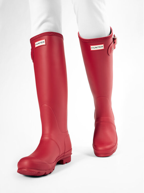 Hunter Гумові чоботи Hunter Original Tall W23499 Червоний