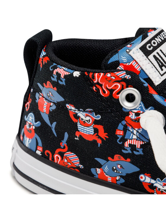 Converse Кеди Converse Chuck Taylor All Star Street Mid 672732C Чорний