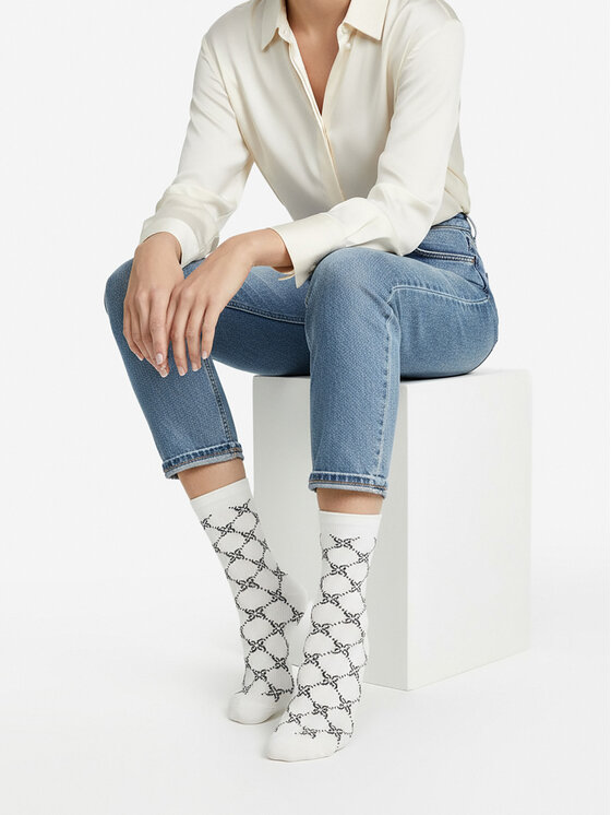 Nine West Довгі шкарпетки Nine West CEO_BR_NW_Silver_01_Z_AW25 (3 PACK) Чорний