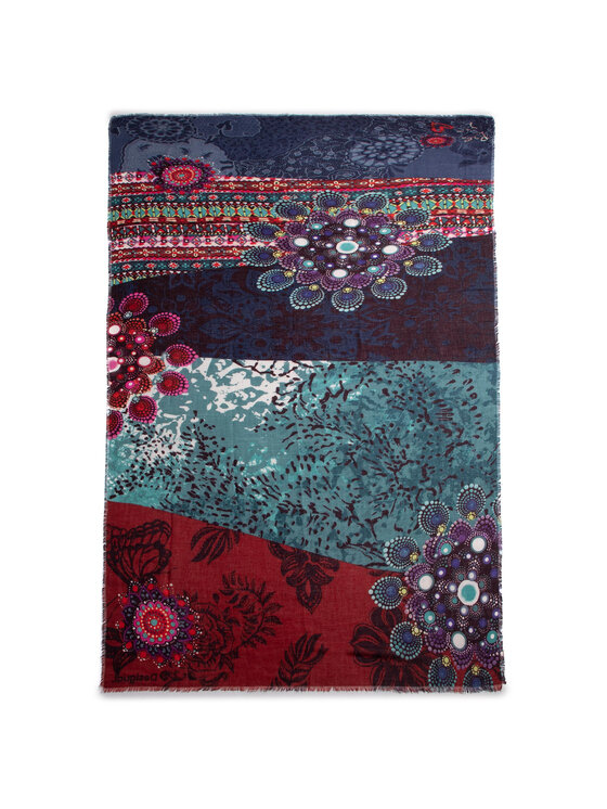 Desigual Fular Desigual 20WAWA08 Bleumarin