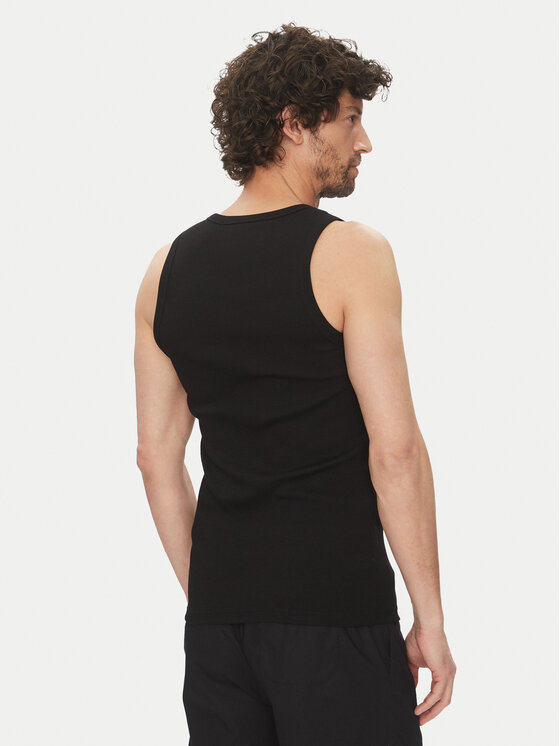 KARL LAGERFELD KARL LAGERFELD Majica brez rokavov 755401 552238 Črna Slim Fit