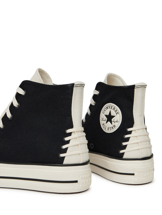 Converse Teniși Converse Chuck Taylor All Star Lift Platform Crafted Laces A12552C Negru