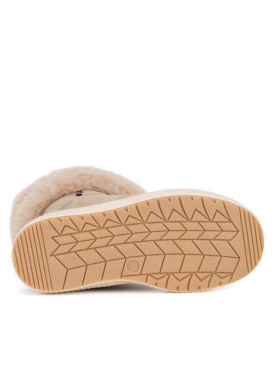 U.S. Polo Assn. Členková obuv U.S. Polo Assn. VICKI001K/DYF1 Béžová