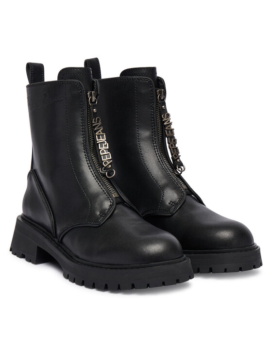 Pepe Jeans Черевики туристичні Pepe Jeans Stacy Hug W PLS500024 Чорний