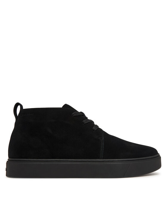Calvin Klein Trzewiki Calvin Klein Hybrid Clean Mid Lace Up Su HM0HM02254 Czarny