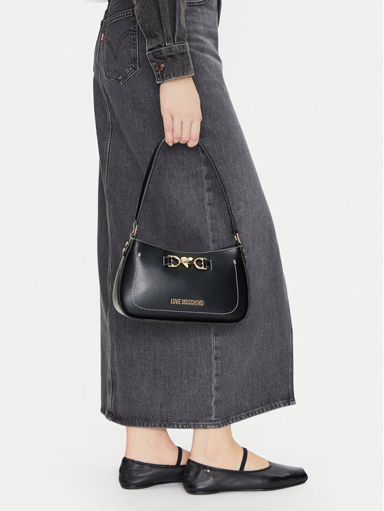 LOVE MOSCHINO Kabelka LOVE MOSCHINO JC4062PP1ML1100A Čierna