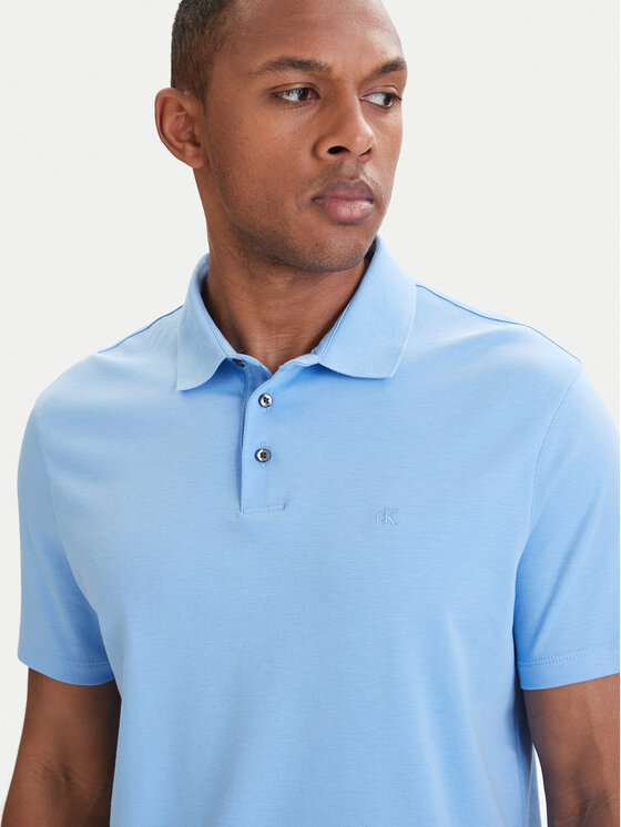 Calvin Klein Calvin Klein Polo LV04LB276G Celeste Regular Fit
