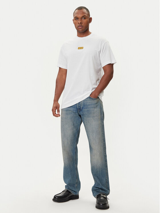Versace Jeans Couture Versace Jeans Couture Camiseta 79GAHT08 CJ00T Blanco Regular Fit