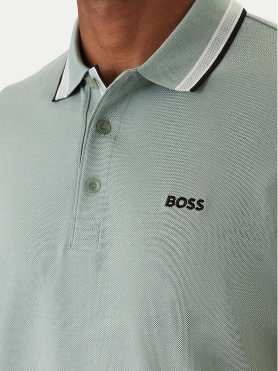 BOSS BOSS Polo Paddy 50469055 Verde Regular Fit