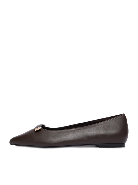 Lasocki Baleríny Lasocki CEO-WS1314-03 Tmavo hnedá