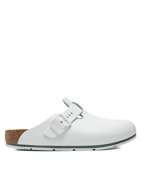 Şlapi Birkenstock Boston Pro Le 1025992 Alb | Epantofi.ro