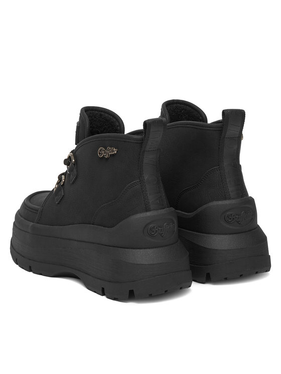 Buffalo Polokozačky Buffalo Olympia Chukka Warm 1622613 Černá