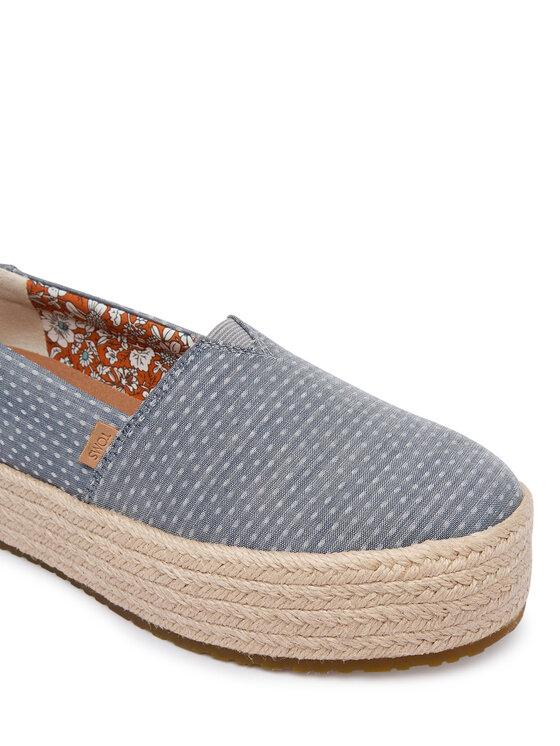 Toms Еспадрильї Toms Valencia 10023063 Світло-синій