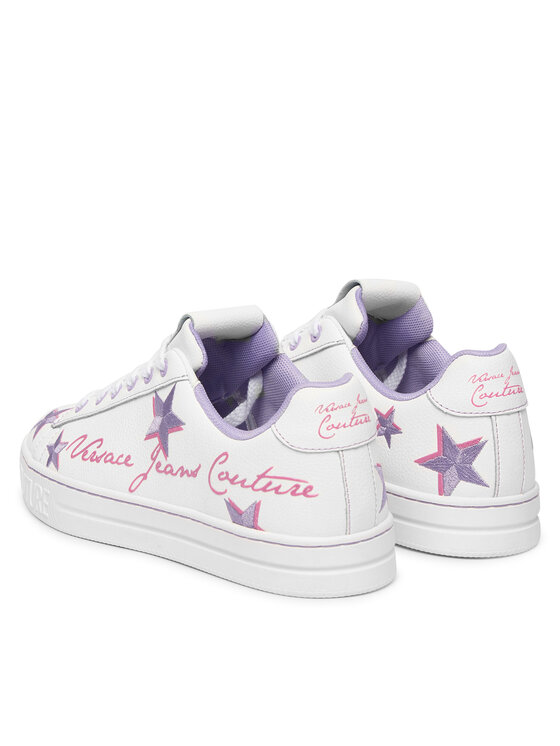 Versace Jeans Couture Снікерcи Versace Jeans Couture 80VA3SK4 ZPB74 MD7 Білий