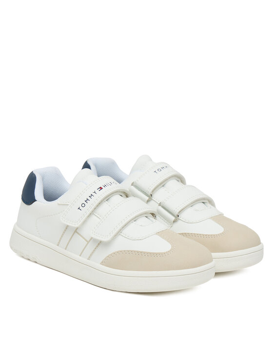 Tommy Hilfiger Сникърси Tommy Hilfiger T1X9-34342-1269 S Бял