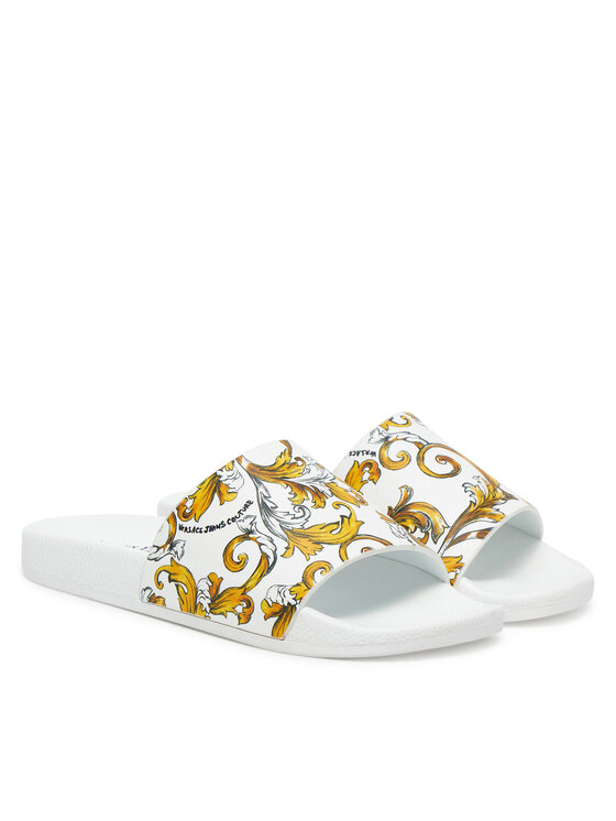 Versace Jeans Couture Шльопанці Versace Jeans Couture 78VA3SQ3 Білий